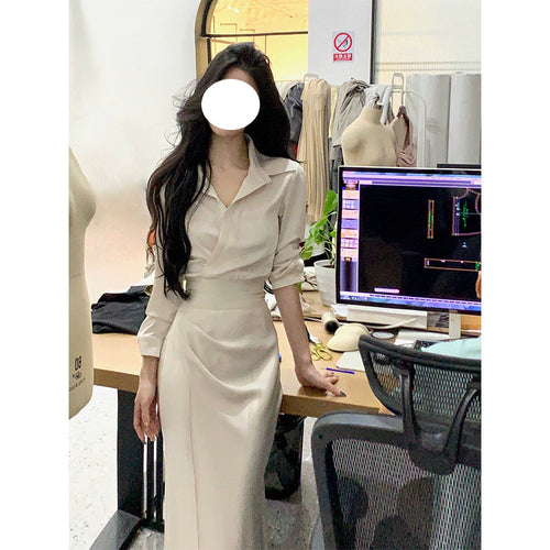 Women's Business Dress Elegance French Style Dress